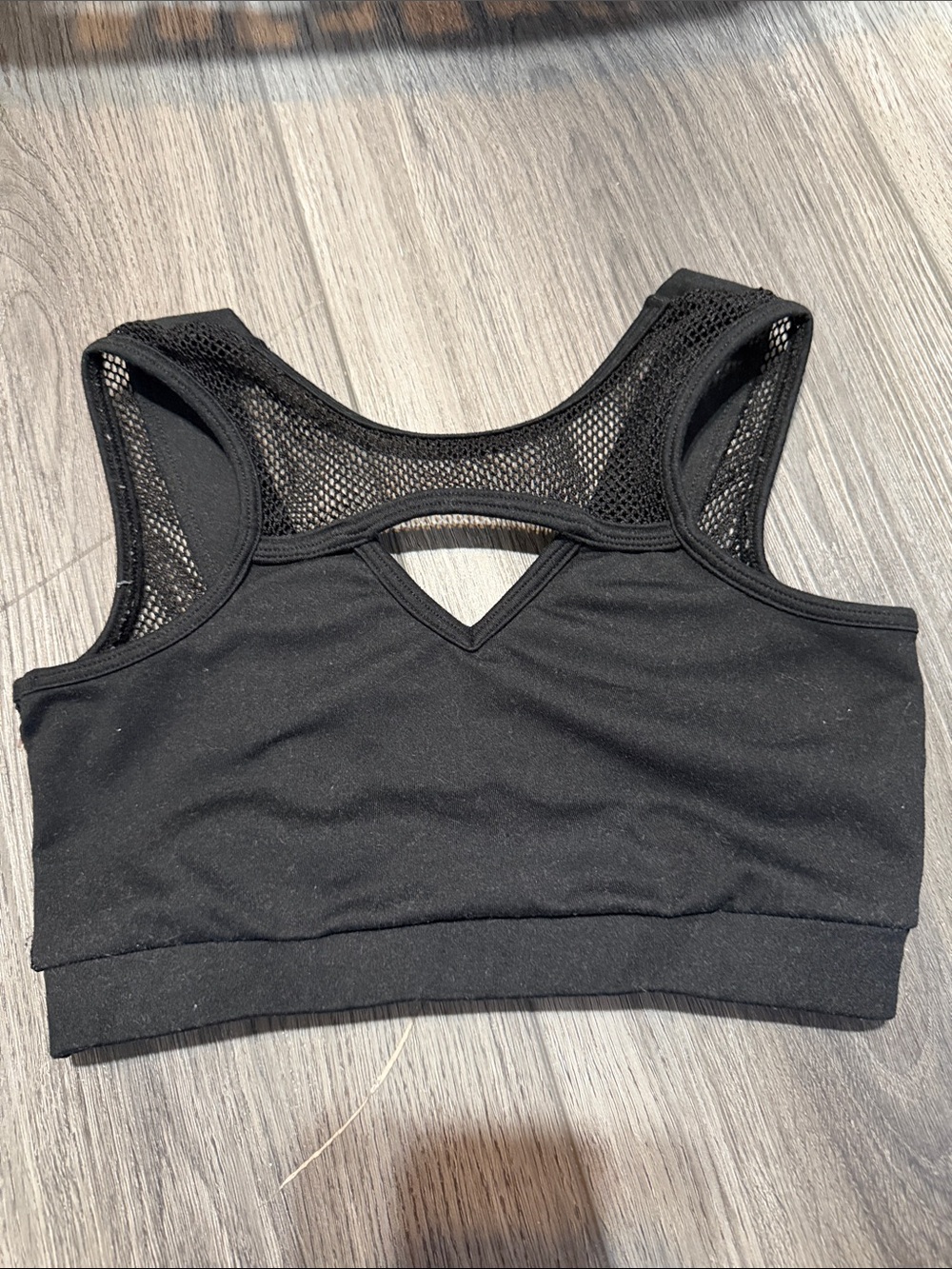 Five Dancewear Black Sports Bra